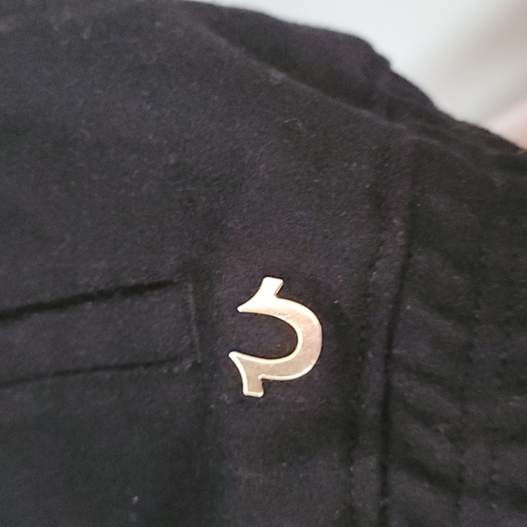 True Religion Mens Black and Gold Fashion Brand New Varsity Jacket Coat … - Picture 4 of 13